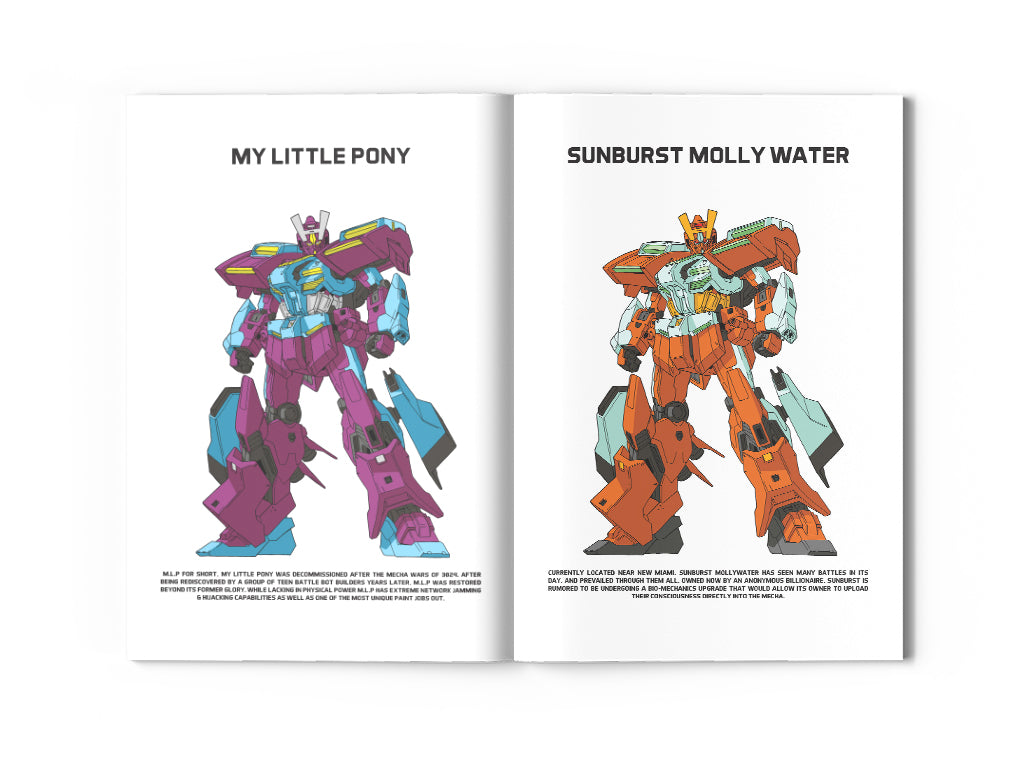Mech and Pilot Zine