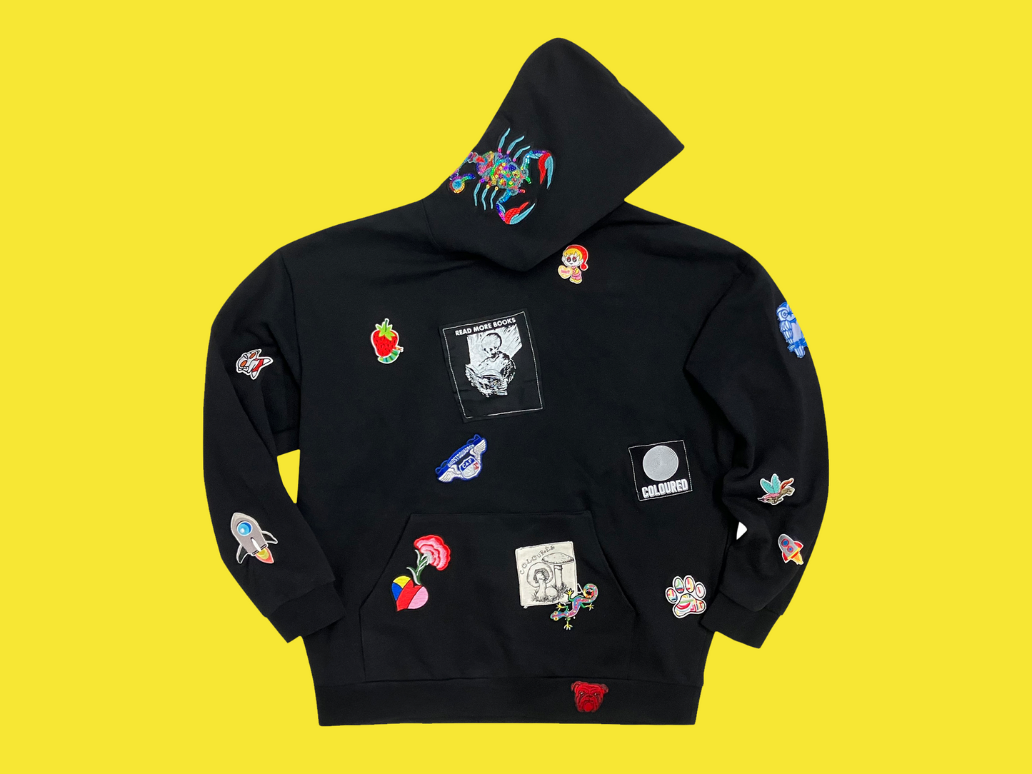 Sewn Up Hoodie 004 - 3XL