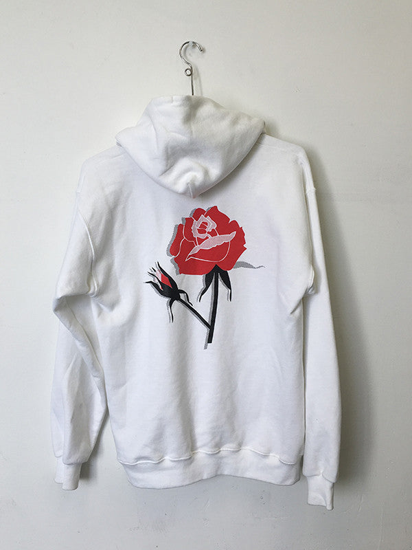 Hoodie with a 2025 rose on it