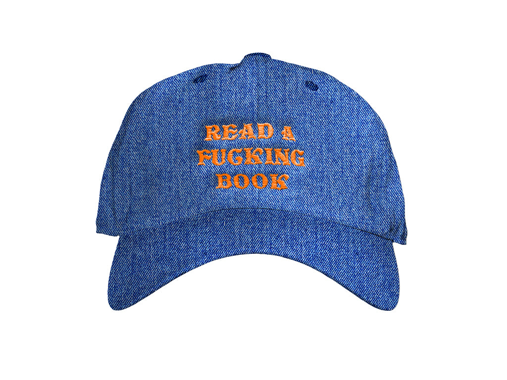 Read a Fucking Book Dad Hat