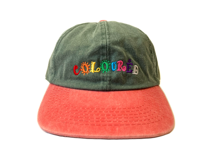 Taste The Rainbow Hat - Green/Red