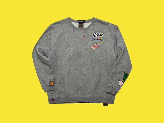 Sewn Up Crewneck - L