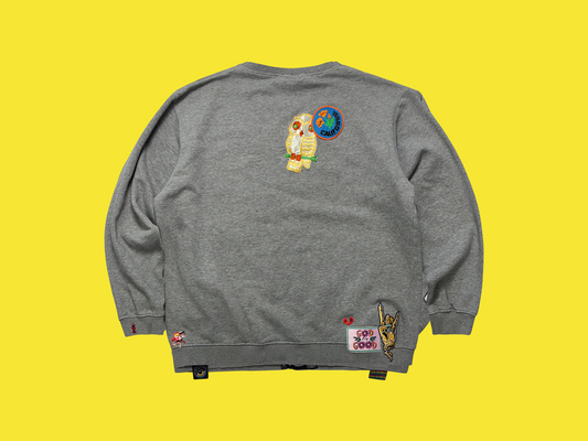 Sewn Up Crewneck - L
