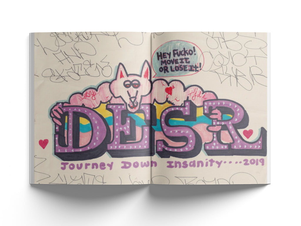 アート・デザイン・音楽 GREY ZONE MAGAZINE 2018 MOROHA UK Groff Zine – Coloured Publishing