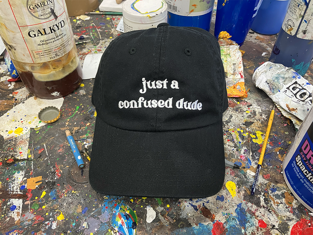 Just A Confused Dude Hat