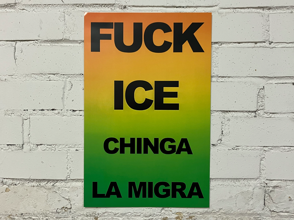 Fuck Ice / Chinga La Migra Posters (10 Pack)