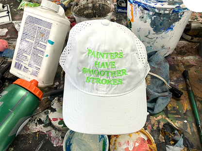 Painters Have Smoother Strokes Hat - Sport White