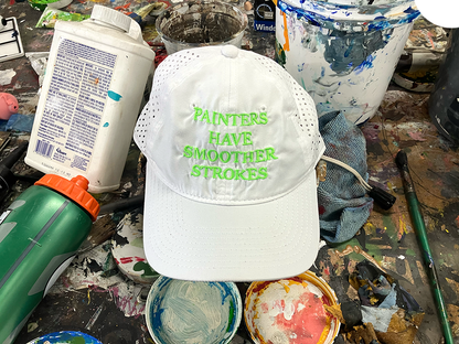 Painters Have Smoother Strokes Hat - Sport White