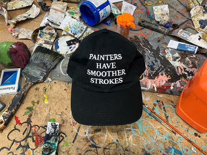 Painters Have Smoother Strokes Hat - Black