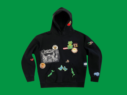 Sewn Up Hoodie 001 - XL