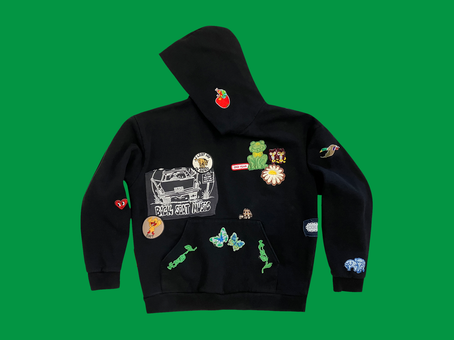 Sewn Up Hoodie 001 - XL