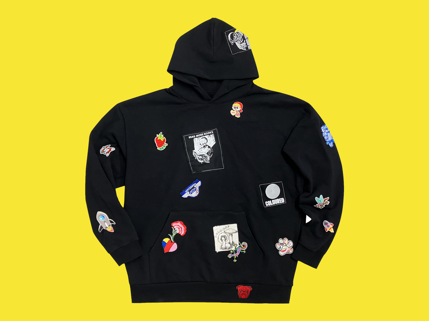 Sewn Up Hoodie 004 - 3XL