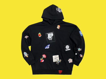 Sewn Up Hoodie 004 - 3XL