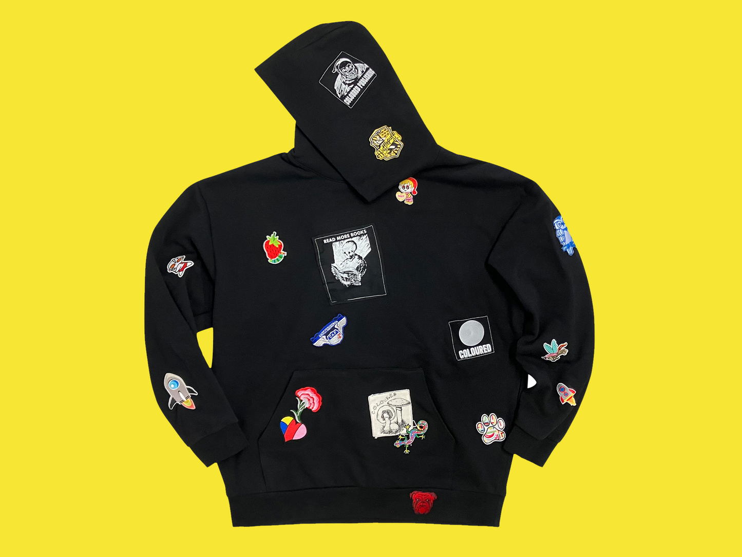 Sewn Up Hoodie 004 - 3XL