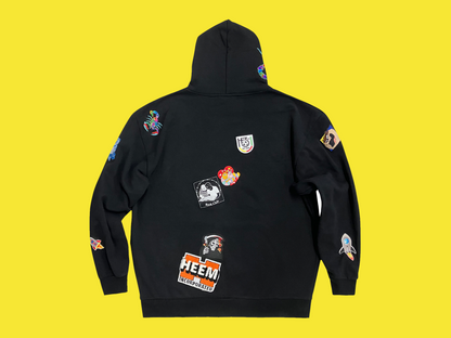 Sewn Up Hoodie 004 - 3XL