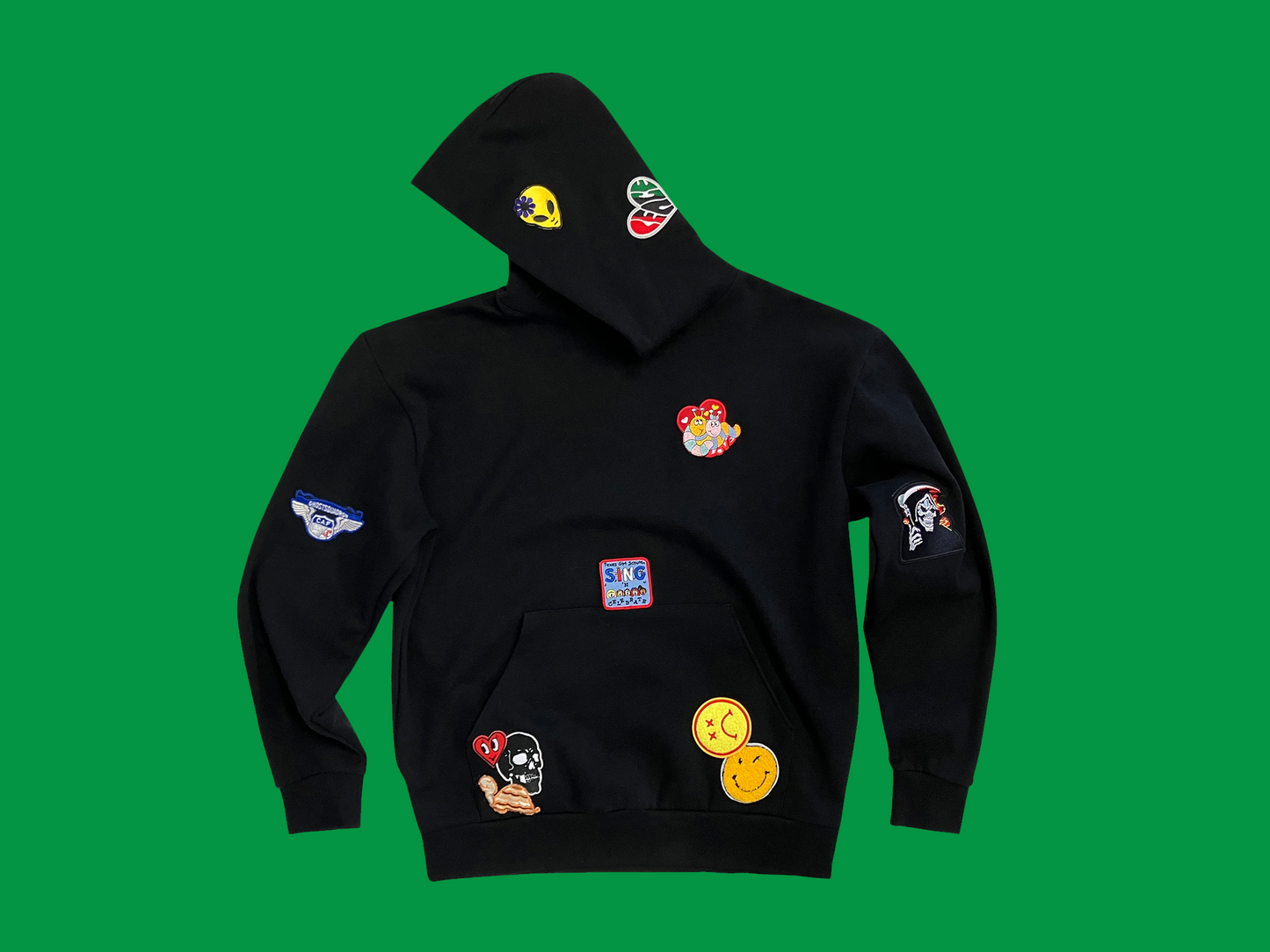 Sewn Up Hoodie 005 - L
