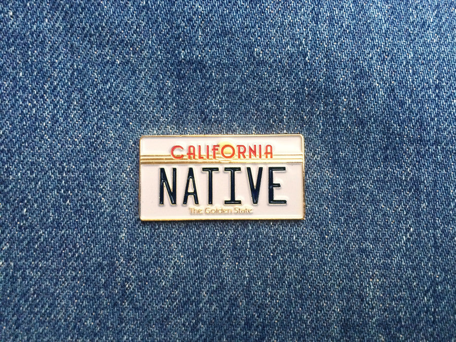 1980s_california_native_license_plate_pin_front