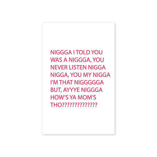 Devin Troy Strother Print Set: Gangbanging At My Daddy's House