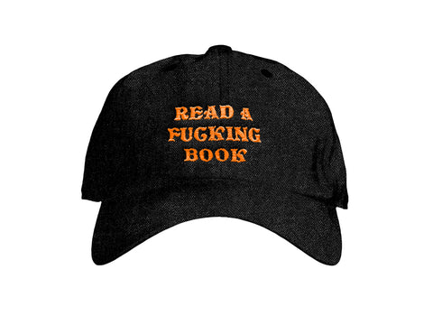 Read a Fucking Book Dad Hat
