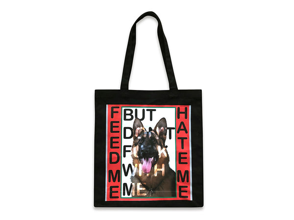 Image of the front of the Doggo tote