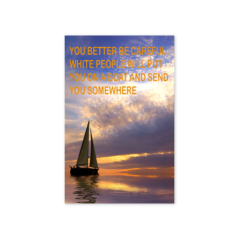 "Sailboat Me To Your Dreams" Print